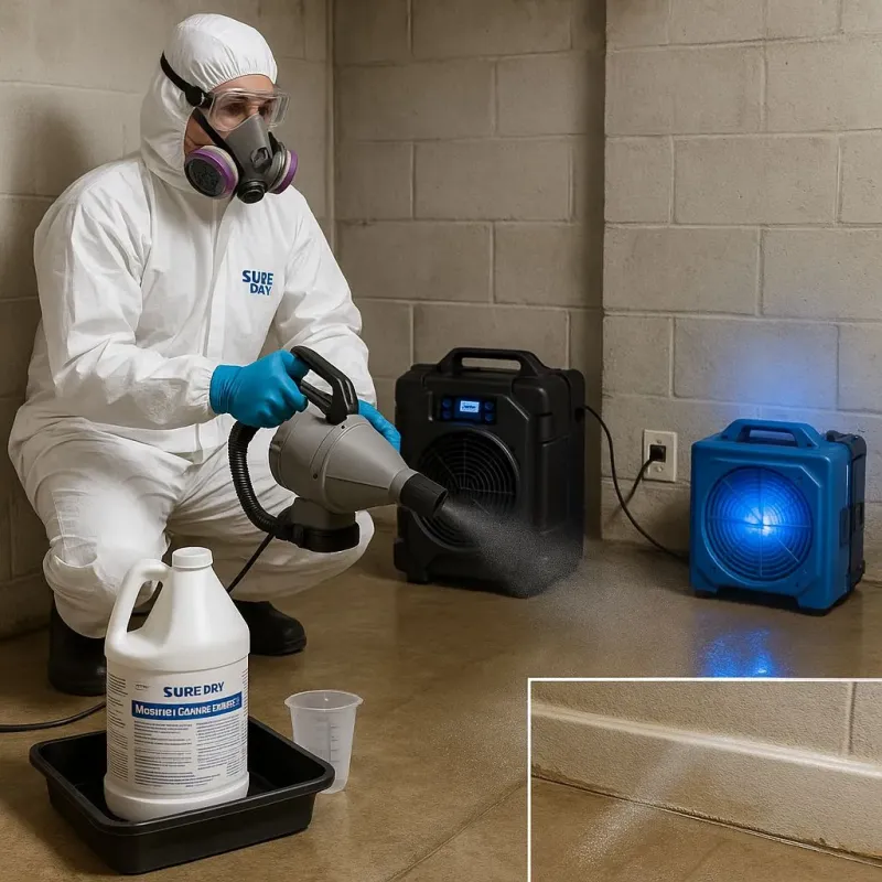 Sanitization and Odor Removal process in Studio City, CA
