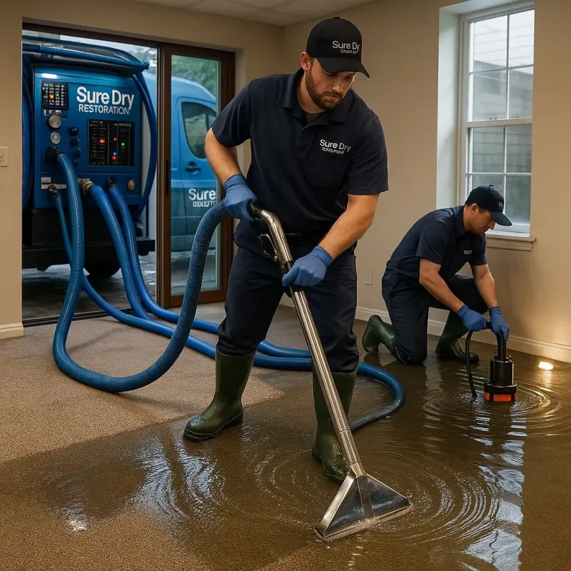 Water Extraction and Removal process in Studio City, CA